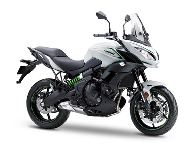 Versys 650 ABS 2018 (Branco Pérola - Preto) 