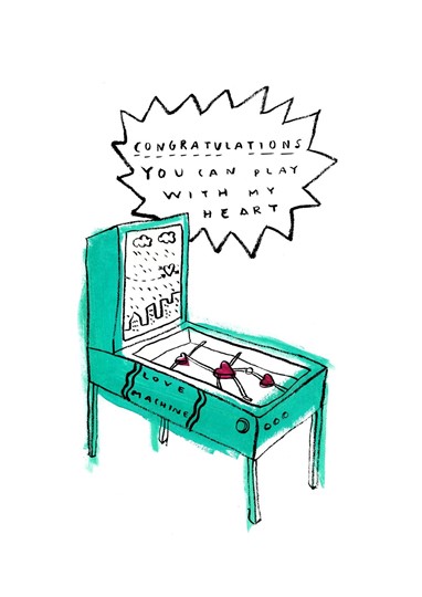 “Love Machine, 2014”, da artista Shut Up Claudia