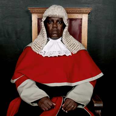 The Honourable Justice Moatlhodi Marumo |  Série Judges Botswana, 2005 © Pieter Hugo, Courtesy Stevenson Gallery, Cape Town-Johannesburg / Yossi Milo Gallery, New York