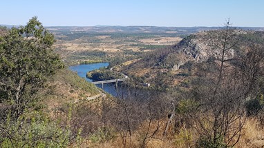 Castelo do Rei Vamba-Tejo para montante