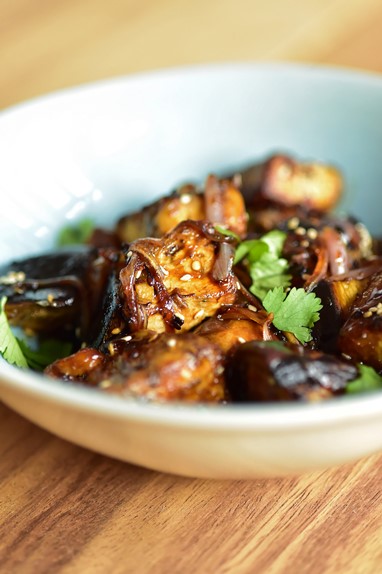 Beringela Szechuan