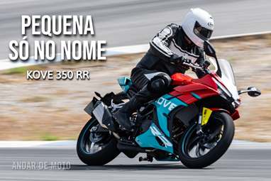 Teste KOVE 350 RR - Pequena só no nome