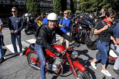 Moto Guzzi Open House em Mandello del Lario