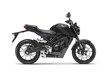 Honda CB125R Preto Mate Gunpowder