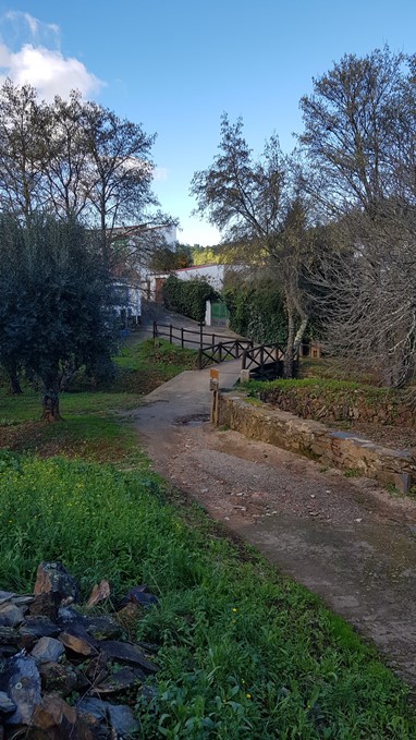 O caminho que leva à fronteira