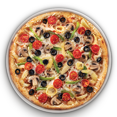 Pizza vegan campestre