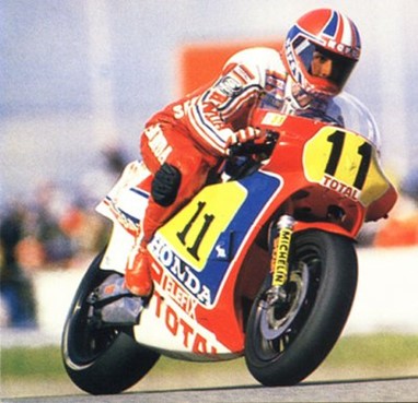 Roche foi outro piloto Honda