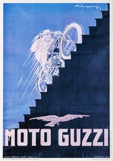 Publicidade Moto Guzzi em 1923