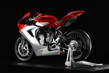 MV Agusta F3 800 vermelho/prateado