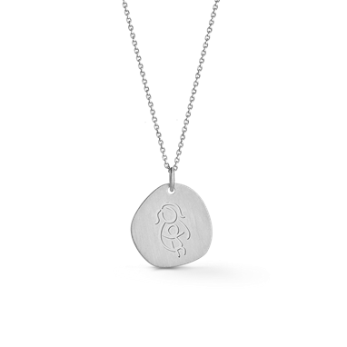 COLAR ALDEIAS SOS MÃE PRATEADO - PVP: 38,00€
