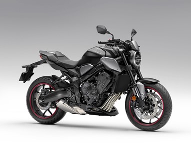 Honda CB650R em Cinzento Metalizado Mate Dim