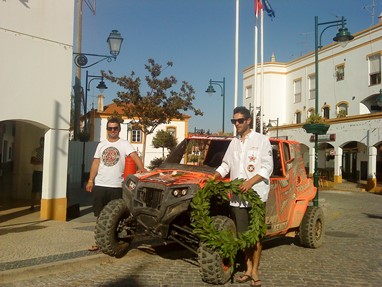 João Lopes com Bruno Santos