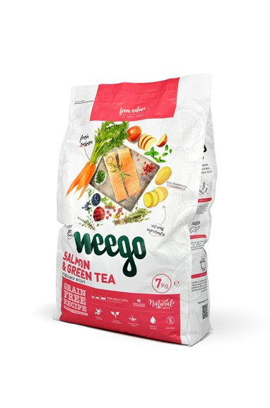 Weego® Salmon & Green Tea 7Kg - 34,99€