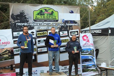 Sebastian Bühler no pódio do Troféu X-Trohpy de Resistência - Caldas da Rainha