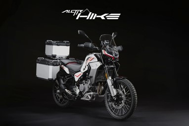 Moto Morini apresenta gama de acessórios para a recém-chegada AlltrHike 450