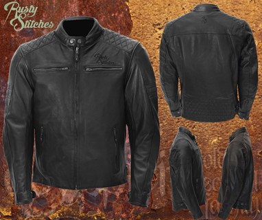 Blusão Rusty Stitches Jari Preto