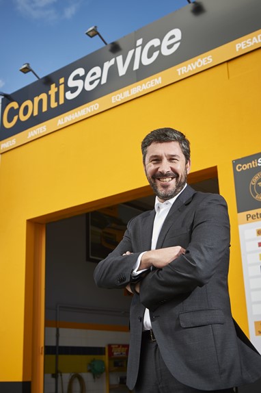 Pedro Teixeira, diretor geral da Continental Pneus Portugal e responsável pelo ContiService