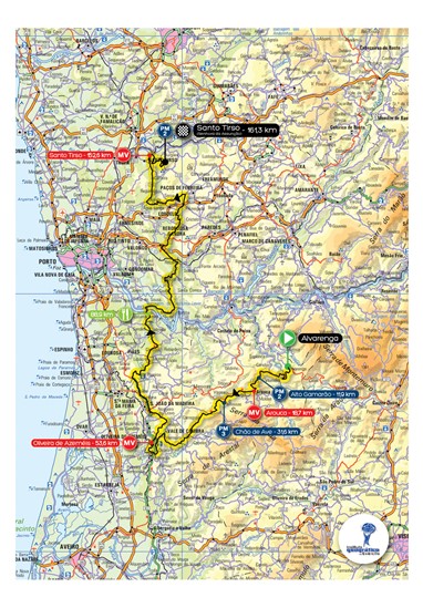 5ª Etapa - Alvarenga - Stº Tirso (Nª Srª da Assunção) [161,3 Km]