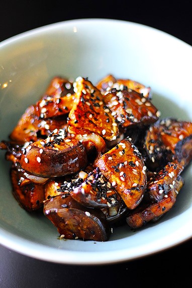 Beringela Szechuan