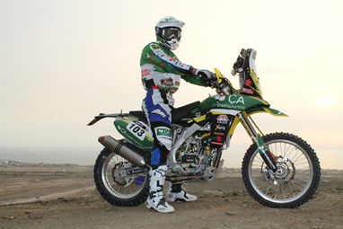 Mário Patrão no Dakar 2013