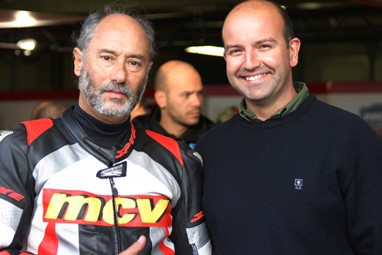 Com o autor em 2008