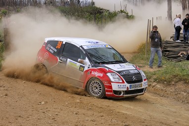 Filipe Nogueira no Rali de Mortágua
