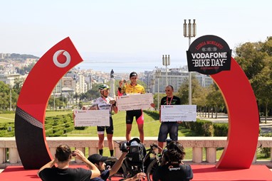 Pódio Maratona Masculinos