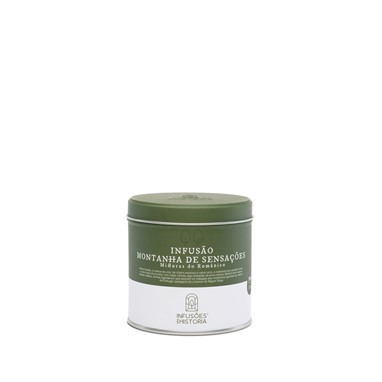 INFUSÕES COM HISTÓRIA_CHÁS DO ROMÂNTICO LATA INFUSÃO MONTANHA DE SENSAÇÕES PVPR 6,99 EUR