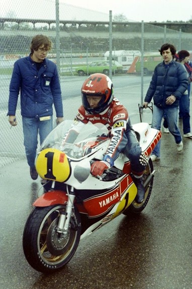 Roberts com a Yamaha 500