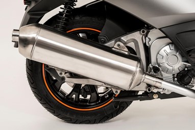 Metropolis RS 400i Cinzento Titânio/Laranja