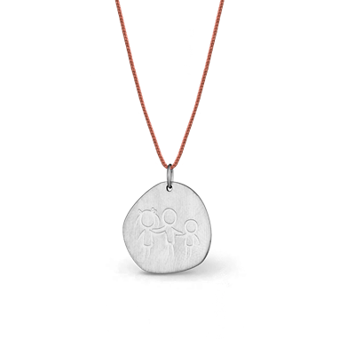 COLAR ALDEIAS SOS IRMÃOS PRATEADO - PVP: 37,00€