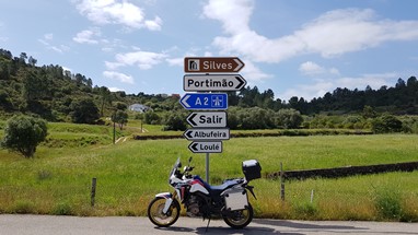 EN124 – Para trás ficou Silves