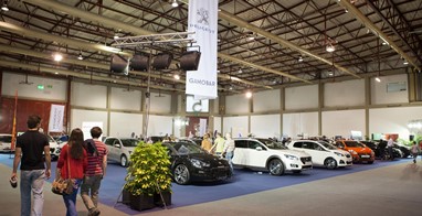 Novo Peugot 208 no stand da Gamobar