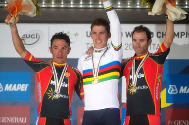 Rui Costa - 1º lugar do pódio