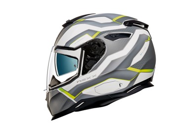 Nexx SX.100 I-Flux White/Neon Yellow