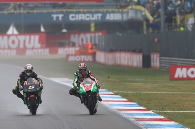 A chuva veio alterar a orden normal das coisas em Assen