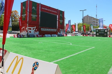 Santarém Vibre com os jogos do Mundial da Rússia no Jardim da Liberdade