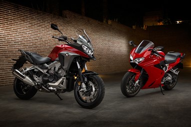 A Crossrunner recebeu toda a tecnologia empregue na VFR800F 