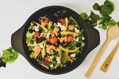 Salada de Salmão Fumado