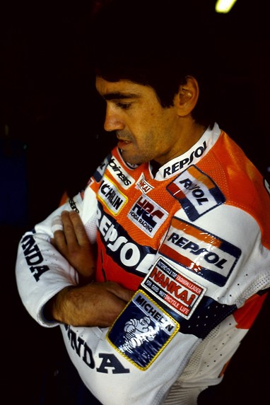 Doohan, autor da pole, concentra-se