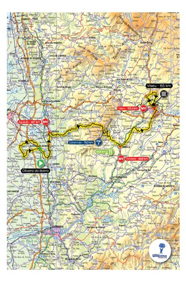 6ª Etapa - Oliveira do Bairro - Viseu [155 Km]