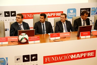 Hélder Pereira, Luís FIgo, António Belo e Luís Serratosa
