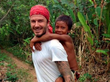 David Beckham no Brasil