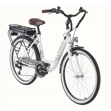 Bicicleta Eléctrica Wayscral Everyway E100 26” – Branco PVP 699,99€ | PVP Promo 599,99€