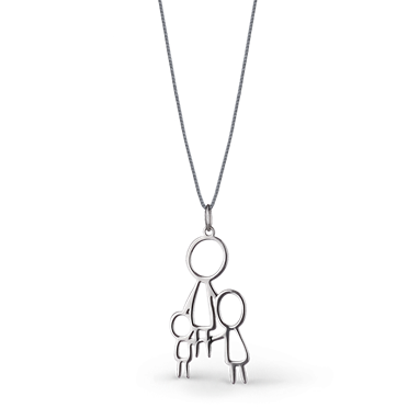 COLAR ALDEIAS SOS FAMÍLIA PRATEADO - PVP: 34,00€
