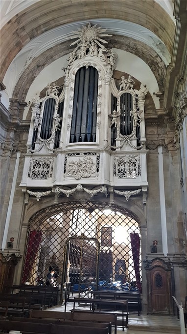 Mosteiro de Lorvão - órgão
