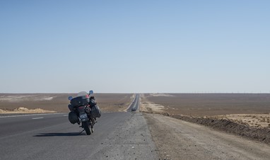 A caminho de Zhanaozen