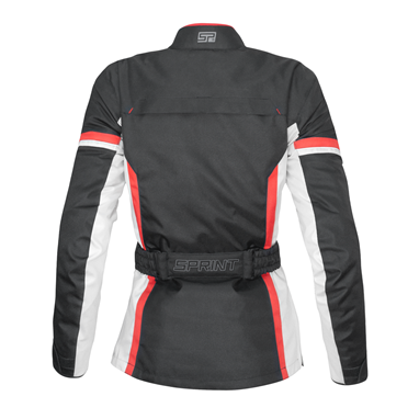 Blusão Sprint Lady Venice Preto/Vermelho