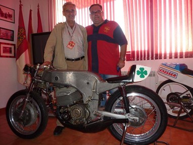 Giró com Paco de Man