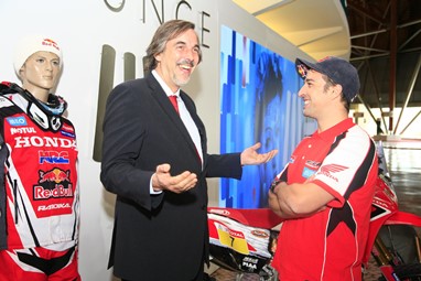 Hélder Rodrigues com Emídio Guerreiro
